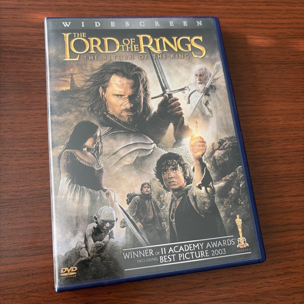 The Lord of the Rings: The Return of the King DVD Widescreen 2 Disc Movie